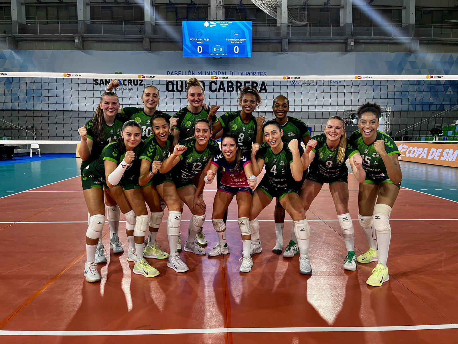 fundación cajasol andalucía copa de la reina haro rioja clasificación