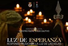 Primer responso musical con velas en Santa María Magdalena primer responso musical