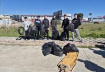 El plogging se pone de moda entre el alumnado del IES Cantely plogging
