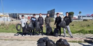 El plogging se pone de moda entre el alumnado del IES Cantely plogging