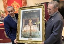 La Levantá presentó su cartel de la Semana Santa en San Bernardo la levantá