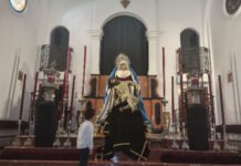 Jesucristo Orando en el Huerto recibe cultos esta semana