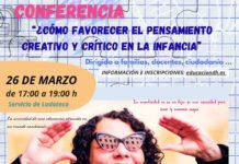 Conferencia sobre pensamiento creativo y crítico en la infancia conferencia