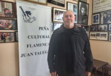 Francisco Javier Rodríguez, presidente de la Peña Juan Talega francisco javier rodríguez