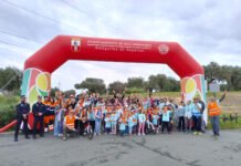 Éxito de la VIII Ruta de senderismo familiar e inclusiva éxito