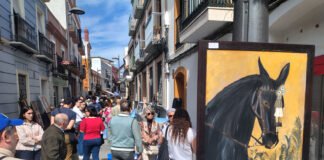 Más de 900 obras llenaron la muestra de artes plásticas al aire libre más de 900 obras