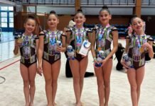 Las gimnastas del circuito base y absoluto viven un buen fin de semana las gimnastas