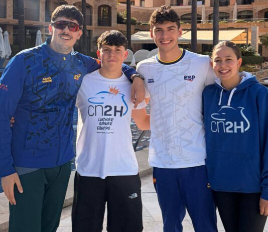 Campeón de España en el Nacional de Aguas Abiertas campeón de españa