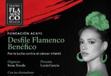 Desfile de moda flamenca a beneficio de Acaye desfile de moda flamenca