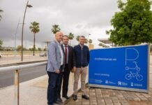 La mayor red gratuita de aparcamientos para bicicletas y patinetes de Andalucía mayor red gratuita de aparcamientos