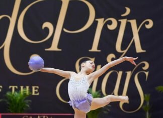 María Piñero convocada por la Federación Española de Gimnasia