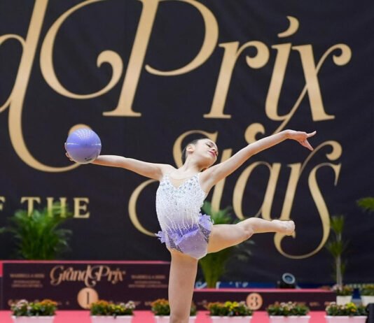 María Piñero convocada por la Federación Española de Gimnasia