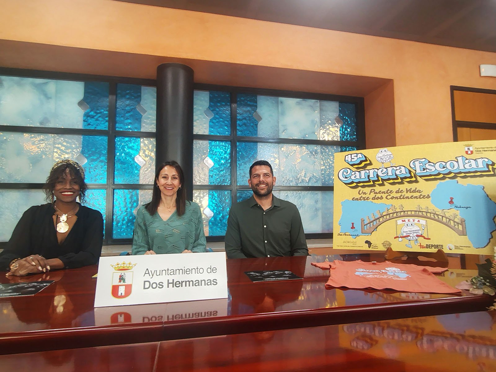 presentación de la 45º carrera escolar con un fin solidario en africa (3) carrera escolar