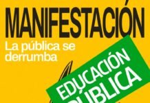 Manifestación por la Educación Pública en Dos Hermanas manifestación