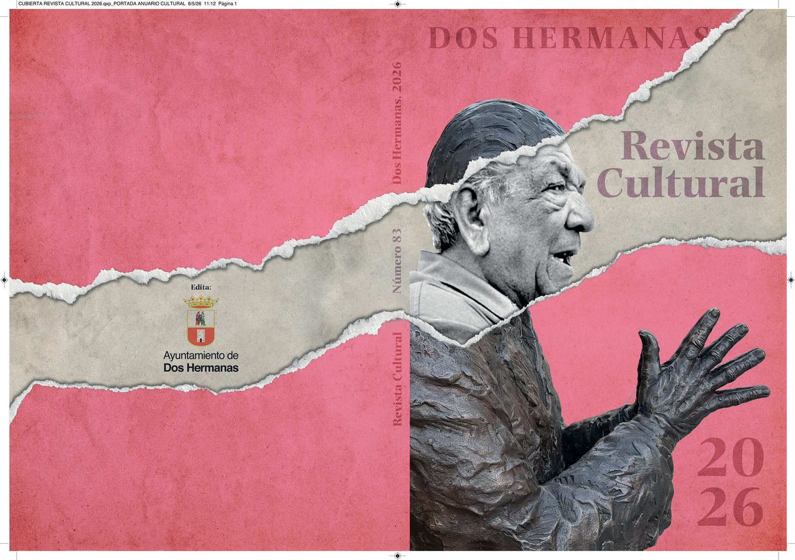 cubierta de la revista cultural de Dos Herrmanas 2026