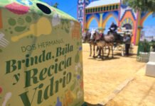 Más de 19.200 kilos de vidrio recuperados durante la Feria más de 19.200 kilos de vidrio
