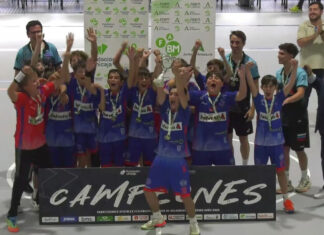 El alevín masculino se proclama campeón de Andalucía alevín masculino