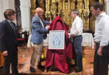 El arte de la cerámica convertido en cartel del Corpus arte de la cerámica