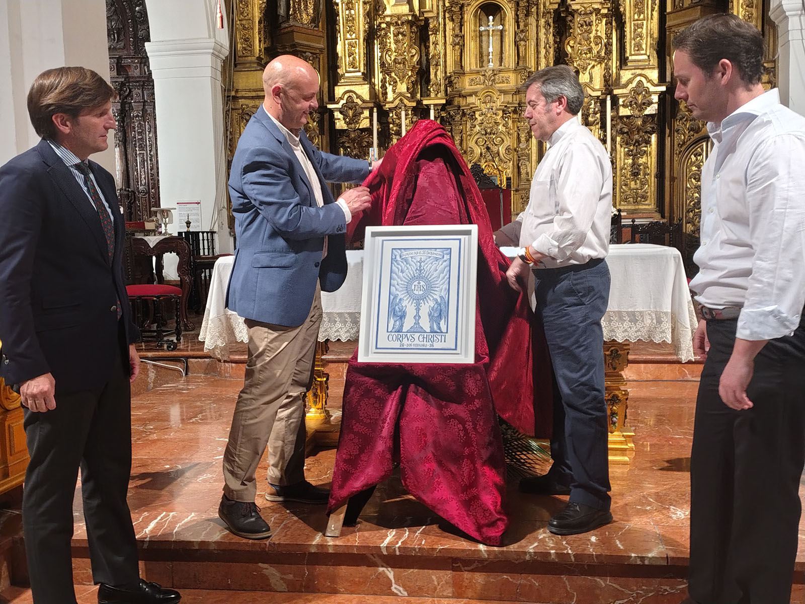 presentación del cartel del corpus de la sacramental de dos hermanas josé julián gutiérrez aragón web (47) arte de la cerámica