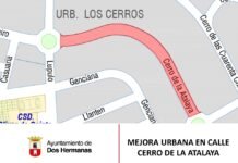 Mejora urbana y de accesibilidad en la calle Cerro de La Atalaya mejora urbana y de la accesibilidad