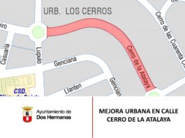 Mejora urbana y de accesibilidad en la calle Cerro de La Atalaya mejora urbana y de la accesibilidad