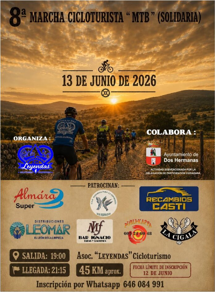 8ª marcha cicloturista MTB solidaria 8ª marcha cicloturista mtb solidaria