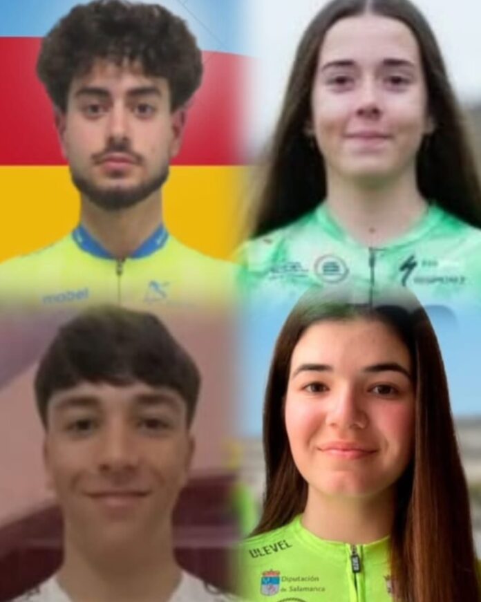 ciclistas convocados por la federación andaluza para el campeonato de españa