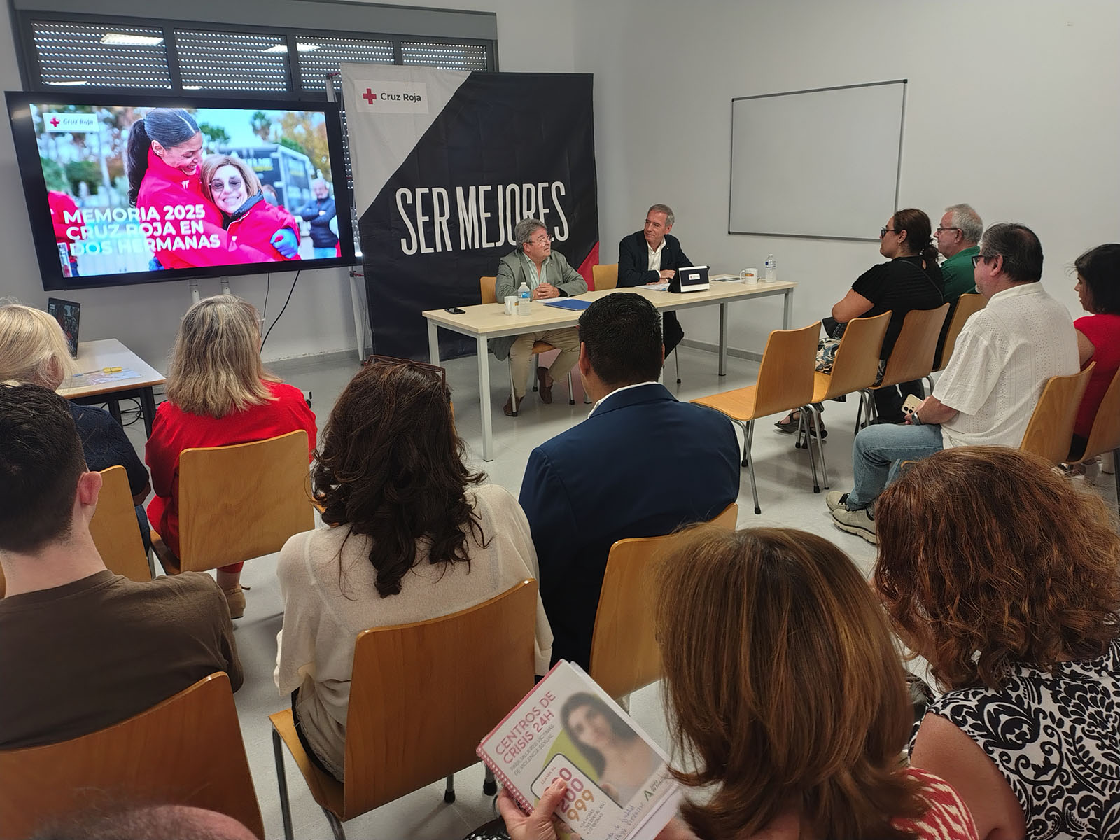 cruz roja dos hermanas presentación memoria de actividades 2025 cruz roja