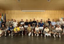 La 46ª Liga local de fútbol sala entrega sus trofeos 46ª liga local de fútbol sala