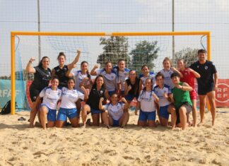 El Ciudad de Dos Hermanas femenino hace historia en el fútbol playa