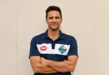Javi Cortés, técnico del Waterpolo Dos Hermanas javi cortés