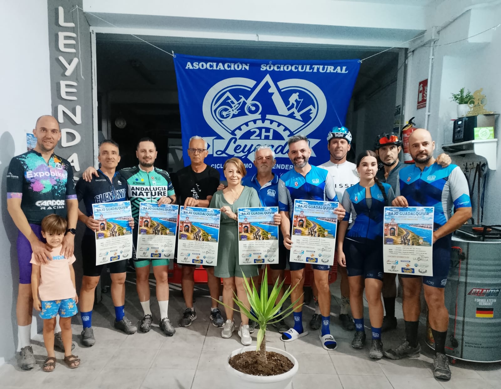 leyendas cicloturismo presentación marcha a sanlúcar