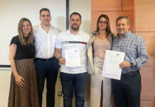 Residentes de Olivar de Quintos, premio provincial Mejor TFR
