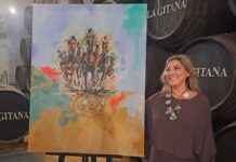 Mariló Rivera realiza el cartel de las carreras de caballos de Sanlúcar mariló rivera