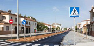 nuevo tramo de la calle tajo