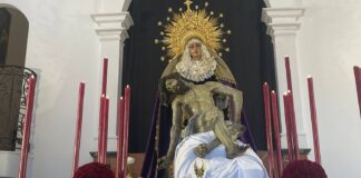 El camarín de Amargura se reabre tras su embellecimiento camarín