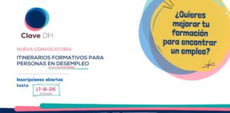 Clave DH abre la sexta convocatoria de sus itinerarios formativos gratuitos clave DH