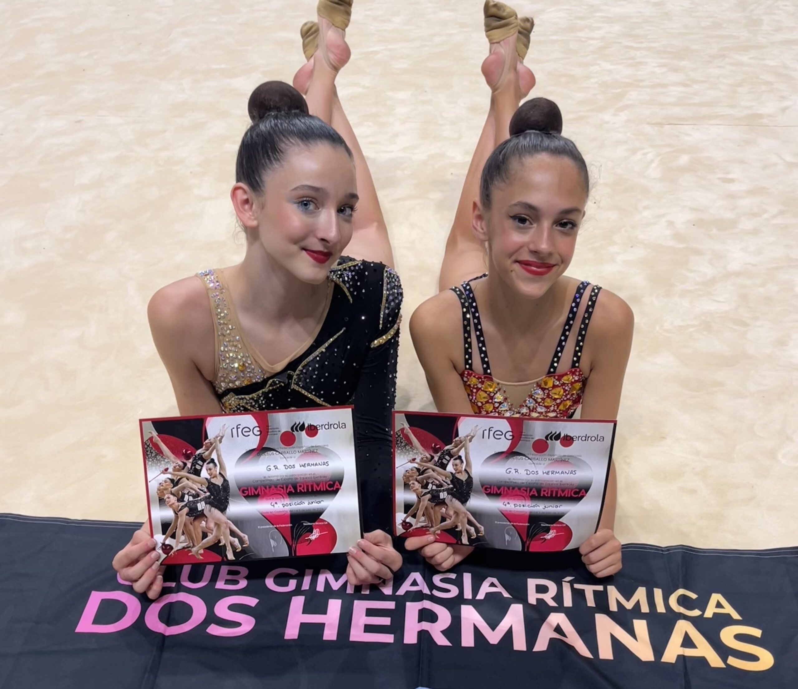 club gimnasia rítmica dos hermanas campeoanto de españa brillante semana