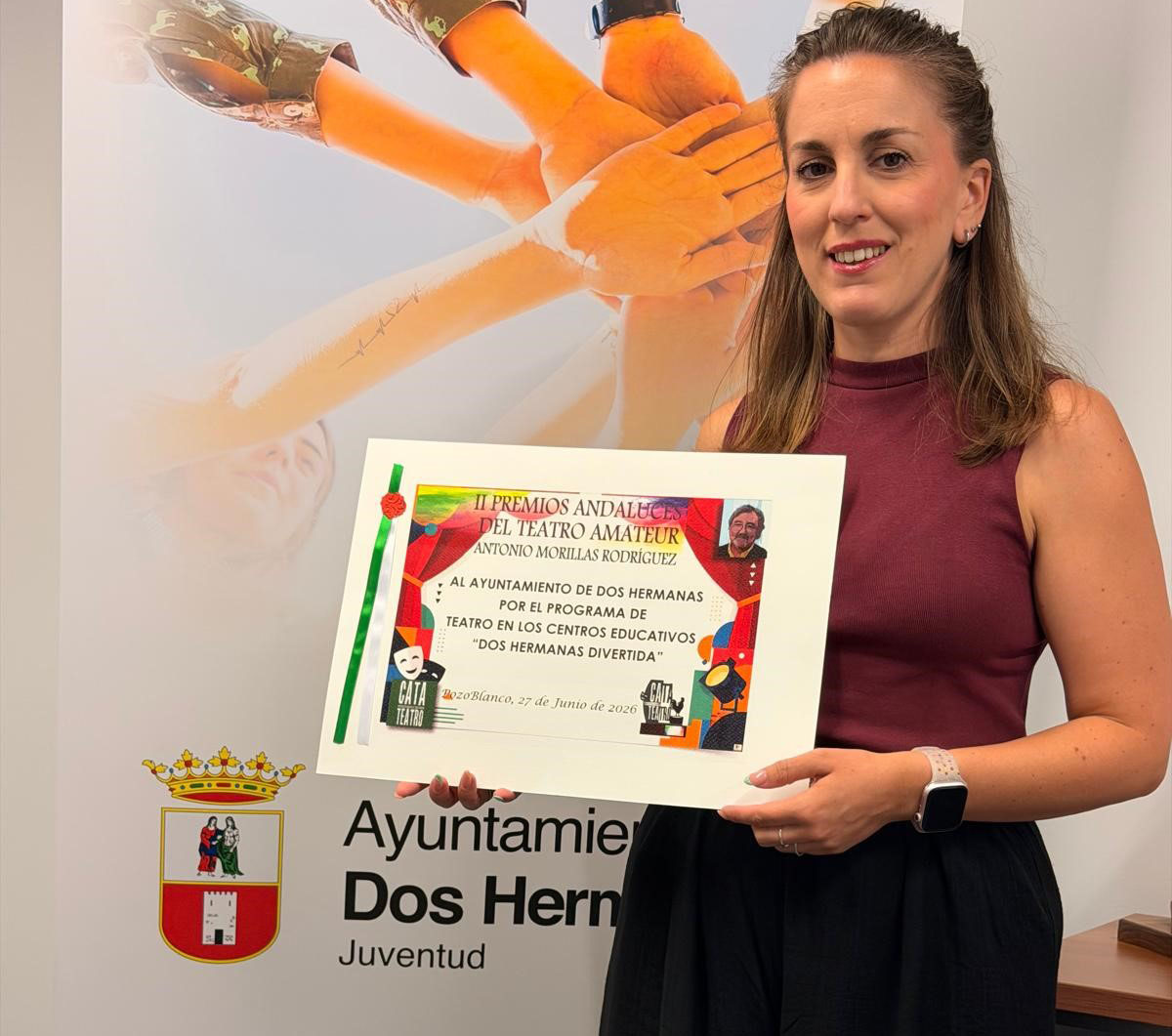 maría de los reyes garrido jaén delegada de juventud confederación andaluza de teatro amateur