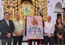El cartel de Santa Ana aúna devoción, historia e identidad local cartel de santa ana
