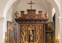El primitivo retablo de Santa Ana primitivo retablo de santa ana