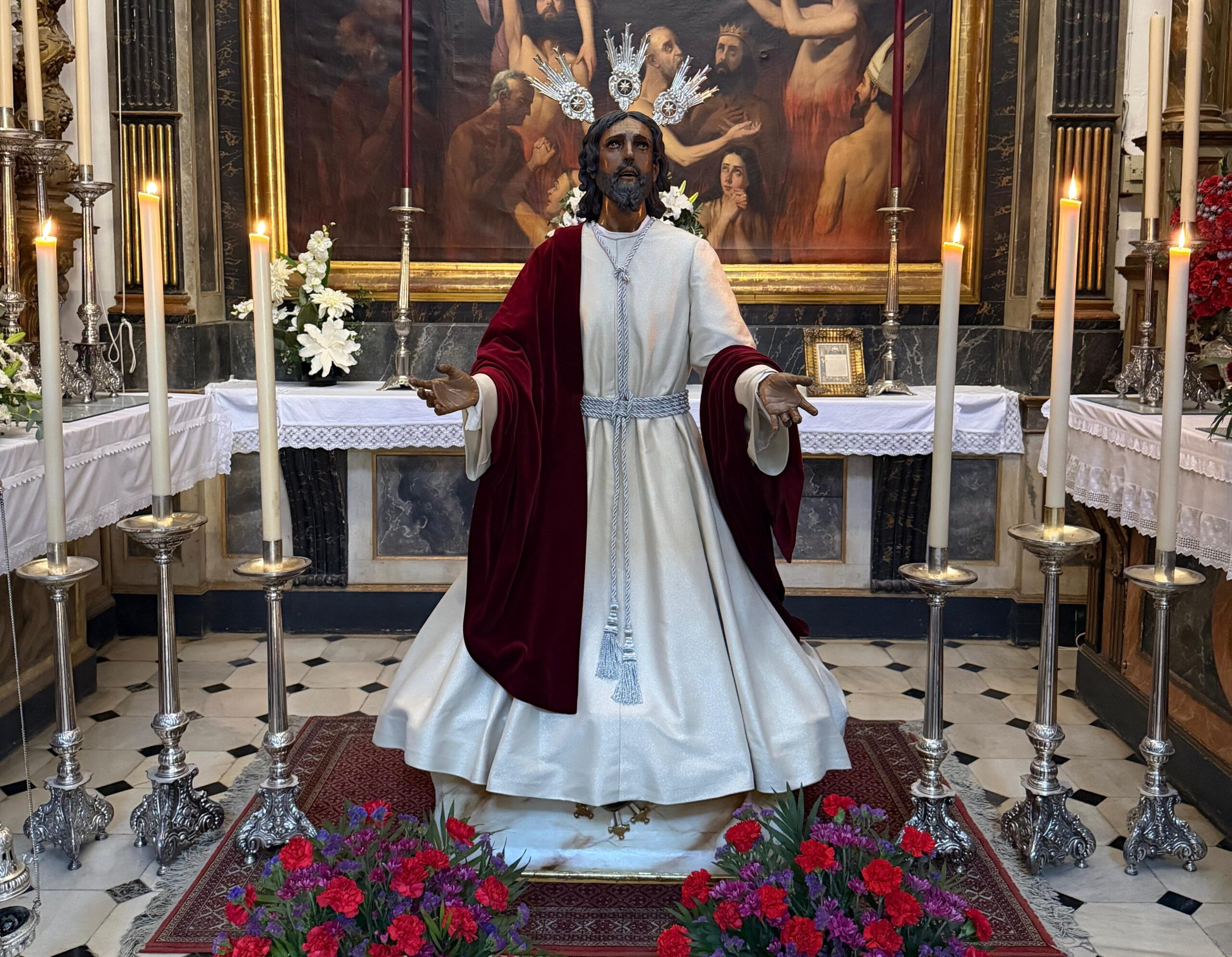 veneración cristo de oración previa a su restauración web nuestro señor jesucristo orando en el huerto
