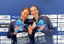 Triple subcampeona continental de natación artística triple subcampeona continental
