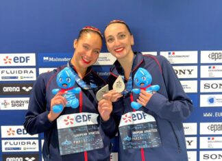 Triple subcampeona continental de natación artística triple subcampeona continental