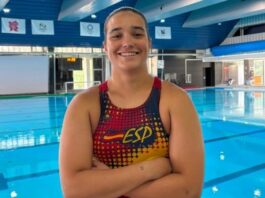 Reyes Díaz, subcampeona de Europa sub 20 con España reyes díaz