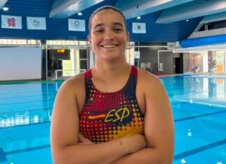 Reyes Díaz, subcampeona de Europa sub 20 con España reyes díaz