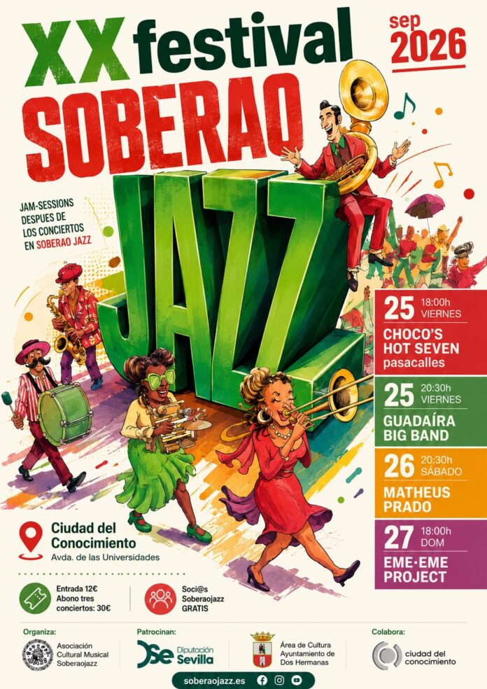 cartel festival soberao jazz XX festival soberao jazz