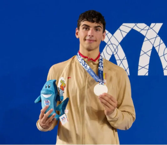 Plata para Cristóbal Vargas en los Juegos Mediterráneos plata