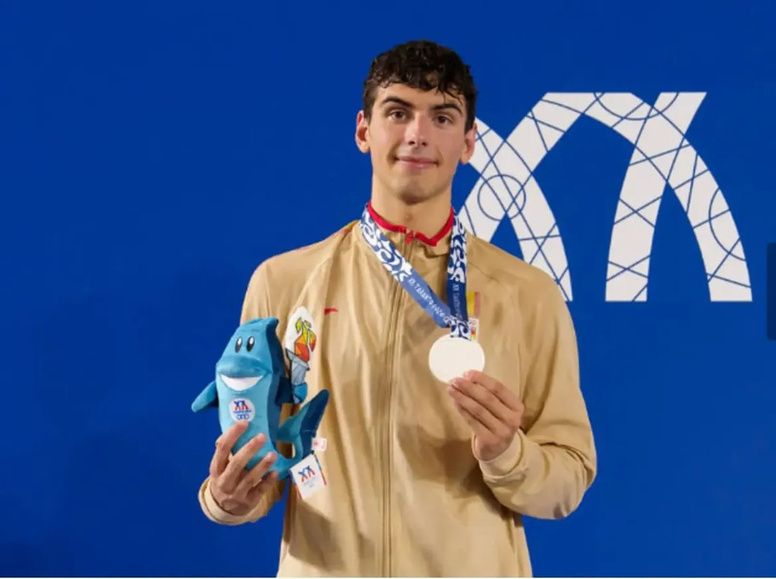 cristóbal vargas juegos mediterráneos plata natación plata
