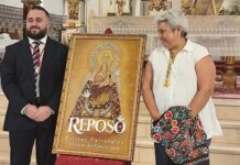 Germán Ortiz Torres, cartelista de la patrona de Valverde del Camino germán ortiz torres